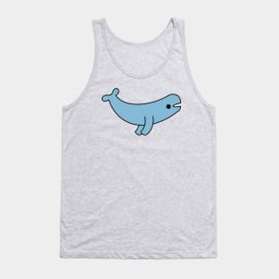 Cute Kawaii Beluga Whale Tank Top